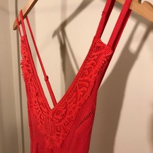 full length strap dress